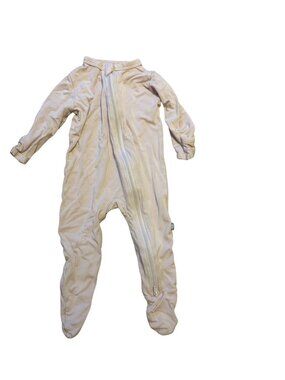 Kyte Baby Bamboo Zip Footed Sleeper 0-3 Months Blush Pink One Piece